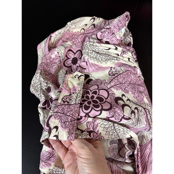 Derek Lam 10 Crosby Celeste Maxi Dress Pink Multi Cream Floral Print 6 Cut Out - Picture 16 of 16